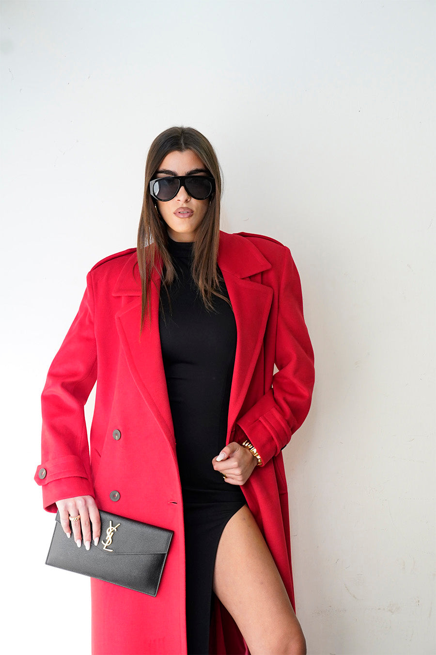 Cappotto Boston Doppiopetto colorazione Rosso