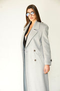 Cappotto Boston Doppiopetto colorazione Grigio