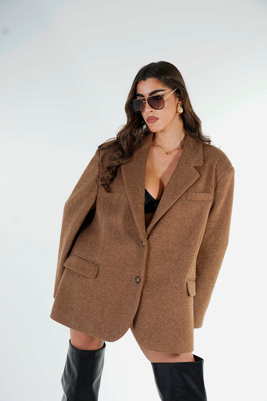 Giacca ICON colorazione Marrone chiaro