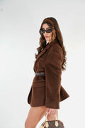 Giacca ICON colorazione Marrone scuro