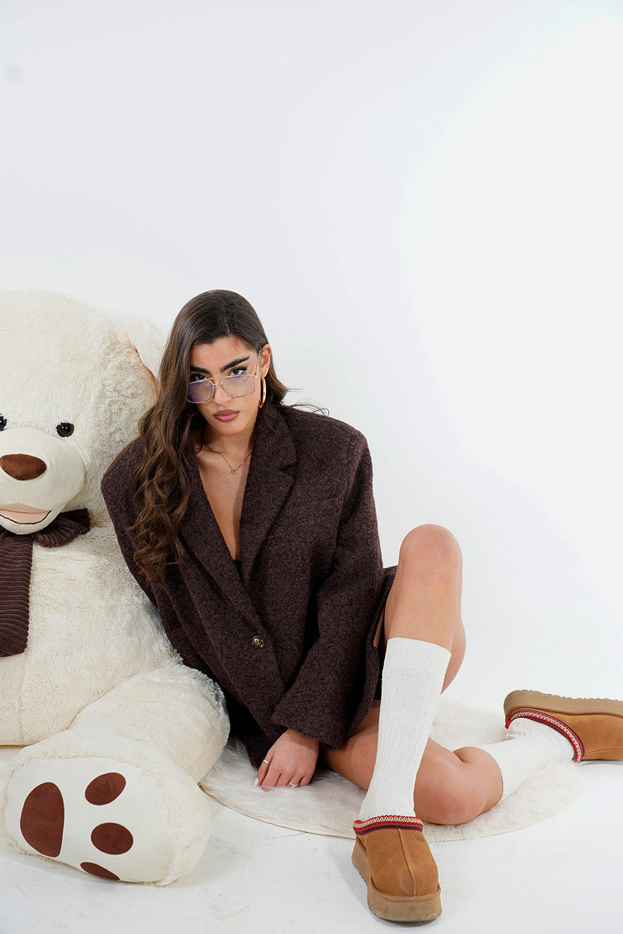 Blazer Kaila colore Marrone