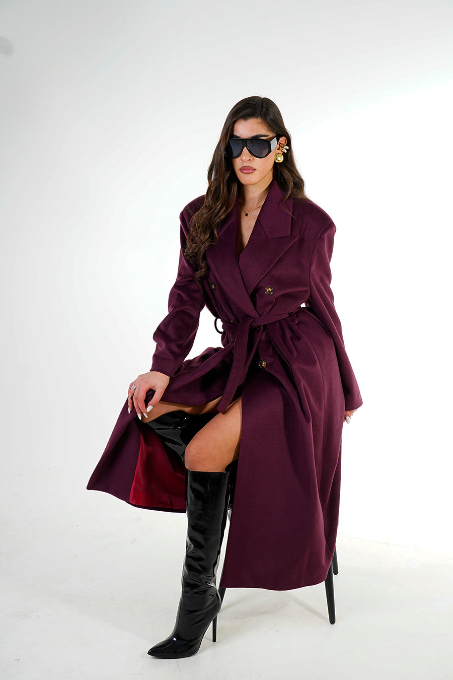 Cappotto Dominus colorazione Bordeaux