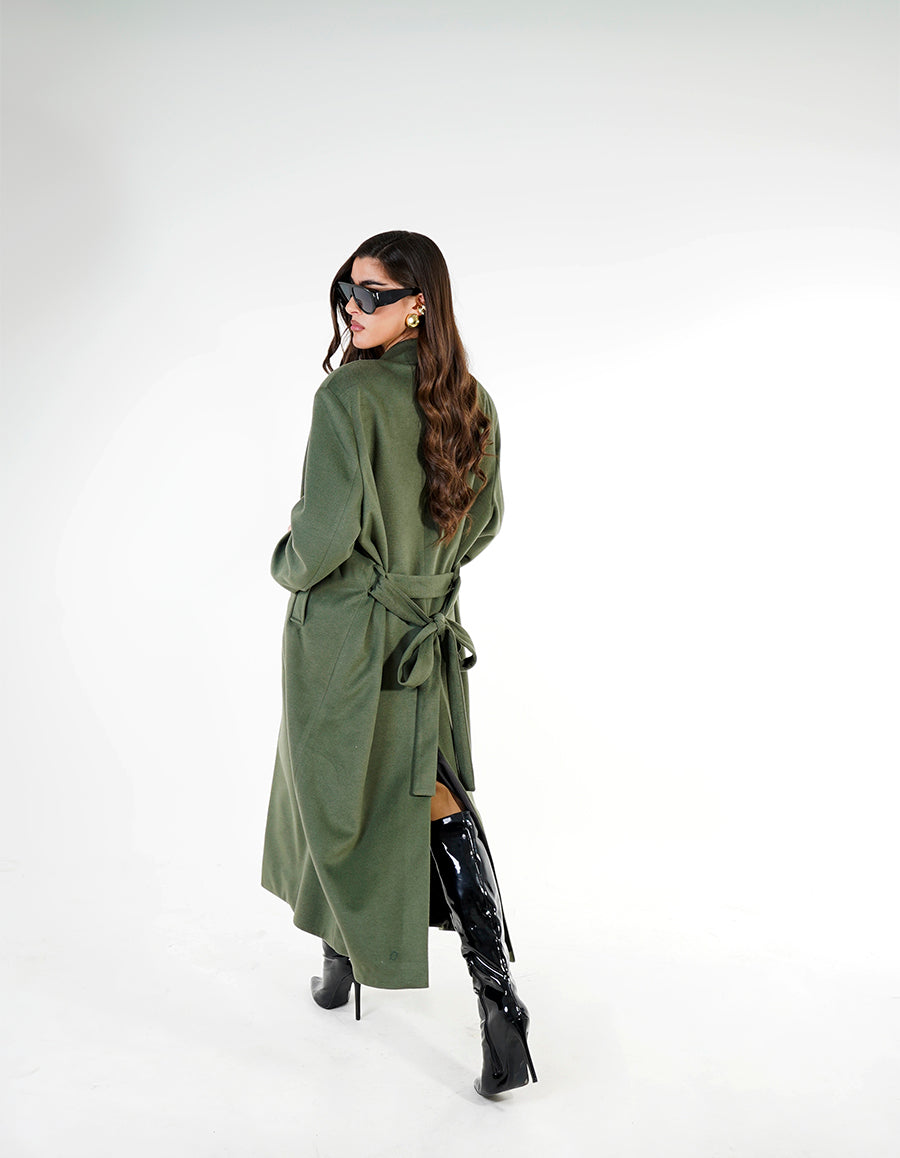 Cappotto Dominus colorazione Verde Militare